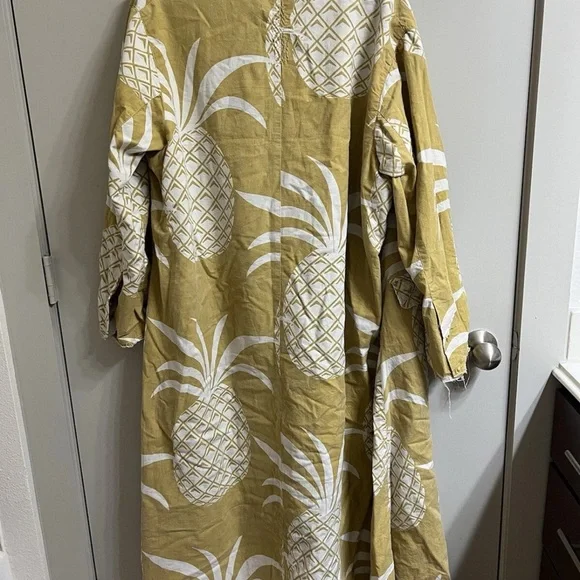 Magnolia Pearl Emery Beverly pineapple reversible jacket Coat (item B18)